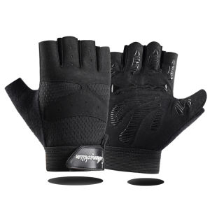 Cycling Fitness Gloves for Men Women Gym Motorcycle Summer Bicycle Fingerless Anti-slip Sports Weightlifting Breathable Gloves