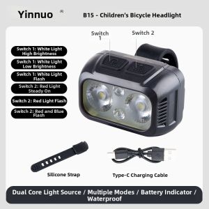 YINNUO | Ultra-bright Night Riding Bicycle Front Light Rear Light