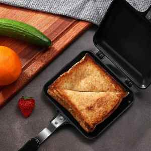 Defasilk | Nonstick Energy-efficient Double-sided Sandwich and Toast Mold