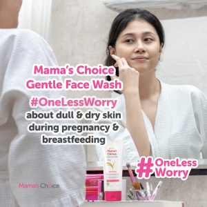 Mama s Choice Gentle Face Wash for Pregnancy & Breastfeeding Paraben-free Daily Facial Cleanser Safe Halal & Natural