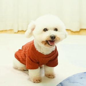 Pet Dog Clothes Cute Waffle Dogs Vest Shirt Puppy Clothes Pet Cat Dog T-Shirt Clothing Spring Summer Cartoon Costume Pet Supplies