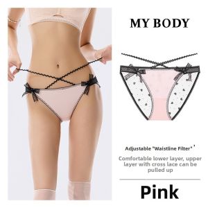 Mybody | Attractive Waistline Lace Briefs Triangular