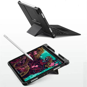 [NEW UPDATED] Touchpad Keyboard for iPad 10.2 inch 9th Gen/8th Gen/7th Gen iPad Air 3rd Gen/Pro 10.5 Case with Keyboard Apple Pencil Holder & Magic Trackpad & Smart Touch Swallows Home Keyboard for iPad 10.2 inch 2020/2019 iPad Air 3rd Gen/Pro 10.5