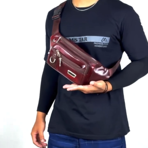 POLO AMSTAR - Waistbag Multifungsi Tas Pinggang Synthetic Leather