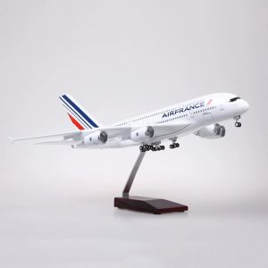 Mô Hình Máy Bay Air France A380 47CM Bằng Nhựa Resin Có Bánh Đáp Đồ Chơi Sưu Tầm Dành Cho Trẻ Em Từ 14 Tuổi Trở Lên