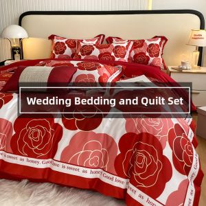 Wedding Use Bedding Set 7-Piece