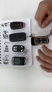 433Mhz 8 in 1 Universal Garage Door Remote Controller Key Duplicator Multi-frequency 300-915Mhz Garage Door Opener Rechargeable