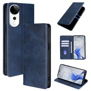 Ví Da Dành Cho VIVO S19 Pro V30 Lite V30 Pro V30E V30 V40 SE Có Từ Tính Lật Đế Thẻ Vỏ Bảo Vệ