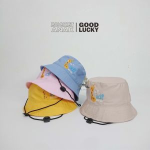 Topi Bucket Anak Bordir Good Lucky: Pilihan Terbaik untuk Anak Laki-laki & Perempuan