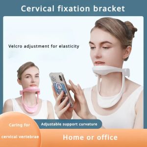 【WJ】Cổ chống cúi đầu uốn thẳng cổ tử cung bán trật khớp hỗ trợ fixator Trang chủ Gối cổ và hỗ trợ cổ