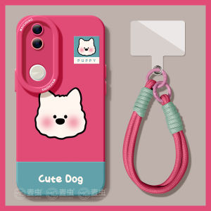 Vivo S20 S19pro S16e Female Style Full Cover Anti-Fall Silicone Soft Shell Dog Cartoon Design Eco-Friendly Mobile Phone Case