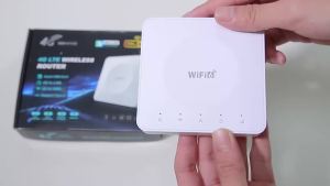 4G LTE Router WiFi 6 SIM Card Modem Support 32 Device Connections Mobile Wireless Router Typc-C Interface for Asia Africa Europe