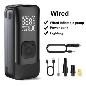 YIJU | YIJU Wired Car Tire Inflator Air Compressor 150PSI Portable Electric Air Pump For Car Tire 12V Air Filling Pump Tools