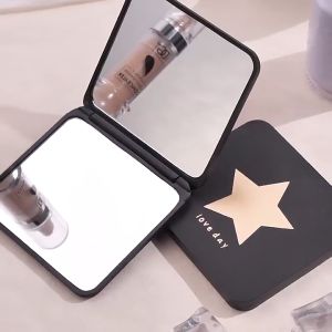 Gương trang điểm gấp gọn mini 2 mặt-ESTLA