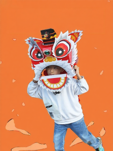 Chinese Dragon Dance Lion Head Craft Kit