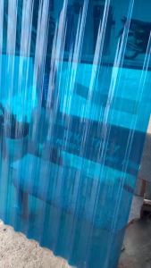 8 tấm ( Khổ 1.05m x dài 2m x 6zem) Tôn nhựa sóng lấy ánh sáng poly màu xanh che nắng mưa đa năng