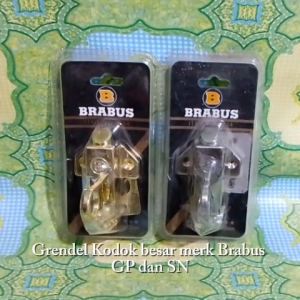 Grendel Kodok besar Brabus Perlusin 12 Pcs