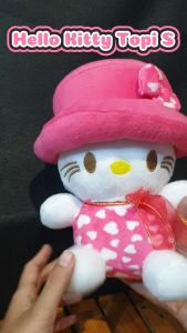 Boneka Hello Kitty Topi S 25CM Bahan Lembut