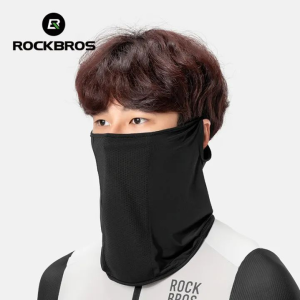 ROCKBROS Lụa băng Mặt nạ chống UV UPF50 + Xe đạp xe máy craf thoáng mát mau khô Mặt nạ bảo vệ khỏi ánh mặt trời cho đi xe đạp thể thao ngoài trời câu cá