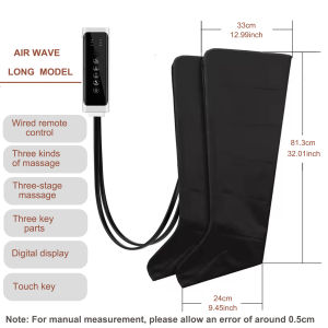 2026 NEW Foot Air Pressure Leg Massager Promotes Blood Circulation Kneading Squeezing Deep Relaxation Muscle With Hand Control