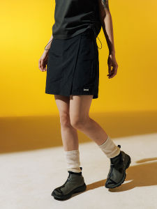 กลางแจ้ง ลำลอง น้ำหนักเบา ไนลอนสีประกบสั้นแห้งเร็ว กระโปรง กางเกง DAIKON Lab Commute เรียบง่าย สไตล์ธรรมชาติ เอว กระโปรงทรงเอ
