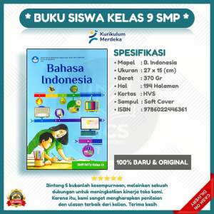 Buku Siswa Kelas 9 SMP Kurikulum Merdeka Lengkap