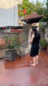 [CAO CẤP] Đầu Vòi Xịt Tăng Áp Bằng Đồng Tặng Kèm 1 Đai Xiết