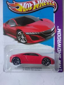 Diecast Hot Wheels 12 Acura NSX Concept