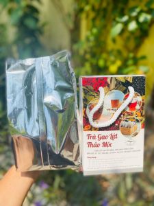 TRÀ GẠO LỨT THẢO MỘC (hộp 10 túi lọc)