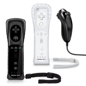 2 in 1 Wireless Controller For NS Wii Gamepad Set Motion Plus Remote Controller Joypad for NS Wii Games Control Accessories