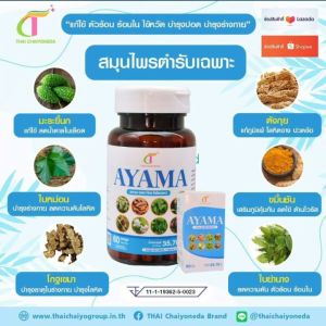 AYAMA (อยามะ) ร้อนใน ไข้หวัด บำรุงปอด ร่างกาย และ บำรุงปอด สำหรับผู้ชาย ไทย ผู้ชาย กันไลน์ แบรนด์ สินค้า บริการ เช่น คลิกที่นีน