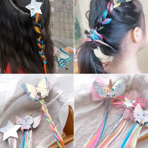 Children's Cute Cartoon Hair Clips & Unicorn Bow Accessories