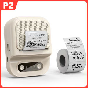 Portable Printer Mini Label Printer Self-adhesive Inkless 12-58mm Label Makers For Photo/Label/Home/Office/Business/Gifts As B21