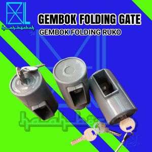 Gembok Folding Gate Gembok Dynamite Anti Maling Anti Gunting Gembok Tabung