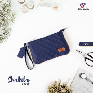 POUCH SHAKILA BY BIRUTSABITA Pouch Fashionable muat hp/meka up bahan chocoly