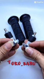 HANDGRIP GRIP HANFAT MODEL KAZE SET KIRI KANAN PLUS JALU STANG MODEL SPIRAL UNIVERSAL SEMUA MOTOR BEAT SCOOPY VARIO MIO SPORTY MIO SOUL MIO SMILE MIO J MIO M3 MIO Z MIO 125 XEON FINO NOUVO DLL