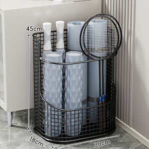 WUBUWEI | Mobile Large Capacity Sports Equipment Storage Rack