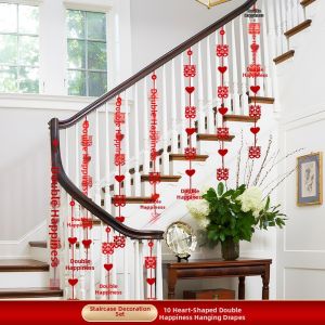 jeagutt | Wedding Stair Decor Wedding Ambience Decoration Hanging Decor