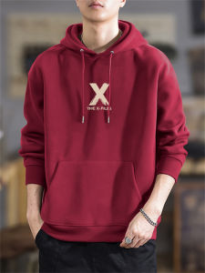 JIANMUJI | Fleece Thickened Loose Fashionable Men Hoodie 440g
