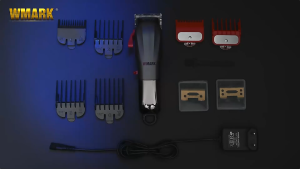 WMARK Cordless Hair Clipper Professional Men’s Electric Hair Trimmer for Salon and Home Use