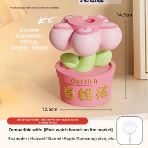RUIDEDAN | Dopamine Style Magnetic Wireless Charger iPhone & Apple Watch Stand
