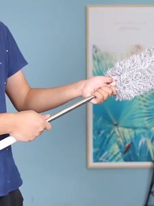280cm Penyapu Sawang Boleh Laras Duster Bulu Ayam Fan Cleaner Dust Cleaner Pembersih Kipas Siling Habuk Dust Buster