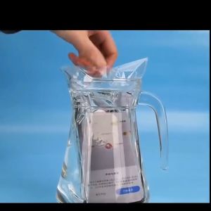 Good luck is coming! Kitchen supplies/food bags - 100 PE transparent plastic bags are convenient resealable vacuum storage bags that are waterproof and dustproof perfect for packaging transporting and storing food jewelry small items and more.