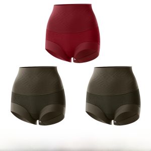 miiow | High-Waist Postpartum Abdomen Control Panties Womens Butt Lifting Underwear MiiOW Cat Person Strong Abdomen Control New 2025