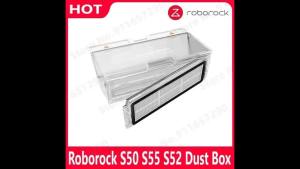 Roborock | Xiaomi Mi Robot 2nd Gen Roborock S55 S51 S50 Hộp Chứa Bụi Bộ Lọc Hepa Thay Thế Máy Hút Bụi Phụ Tùng Nhựa Hoàn Thiện Mịn Màng
