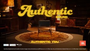 JBL Authentics 500 Hi-Fidelity Smart Home Speaker With Wi-Fi Bluetooth And Voice Assistants With Retro Design