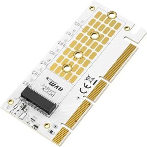 Thẻ Chuyển Đổi MAIWO NVMe PCIe 4.0 M.2 SSD Sang PCIe X4/X8/X16 Mở Rộng Cho Ổ SSD NVMe M-Key 2280/2260/2242/2230 - PCI-E 4X Sang 16X Bên Trong
