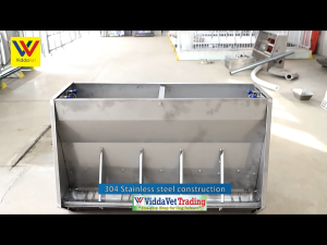 Viddavet stainless steel automatic piglets automatic feeder Effortless operation for efficient feeding for pigs