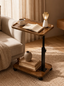 ZHU OU JI | Adjustable Mobile Side Table