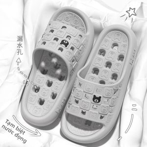 MONLEYTA | Dép đi trong nhà phong cách mới 2025 thoáng khí nhanh khô chống trượt cho nam và nữ dùng trong nhà phòng tắm mùa hè